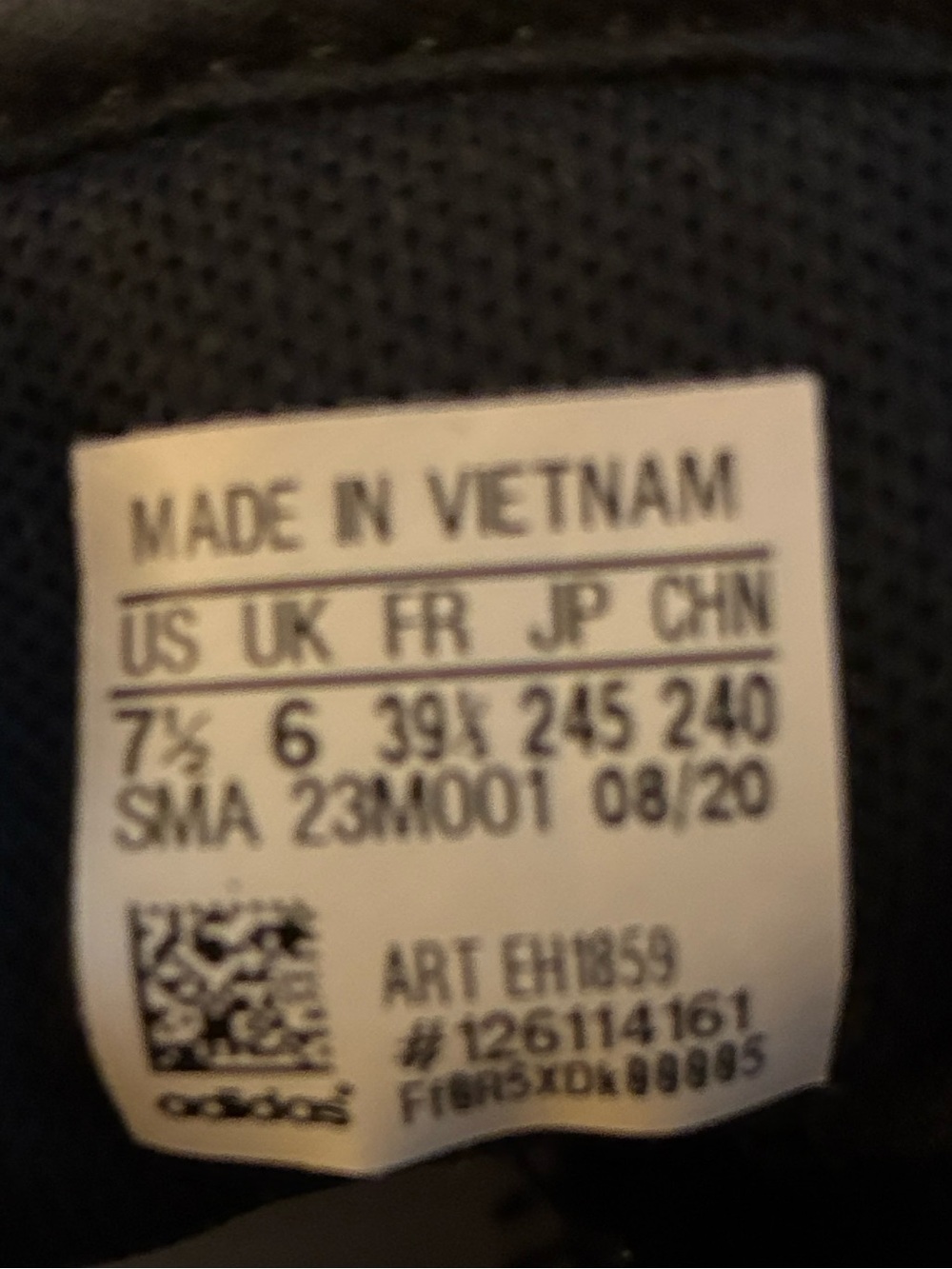 ADIDAS RETRORUN EH1859 “core black” - Picture 13 of 15